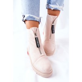 PS1 Botas De Mujer En La Plataforma Beige Charlee 12