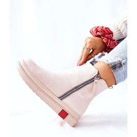 PS1 Botas Suede Booties Jodhpur en la plataforma Beige Nessa 2 PS1 Botas Suede Booties Jodhpur en la plataforma Beige Nessa 2