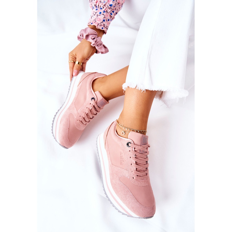 Zapatos Deportivos Memory Foam Big Star II274218 Nude rosado 1