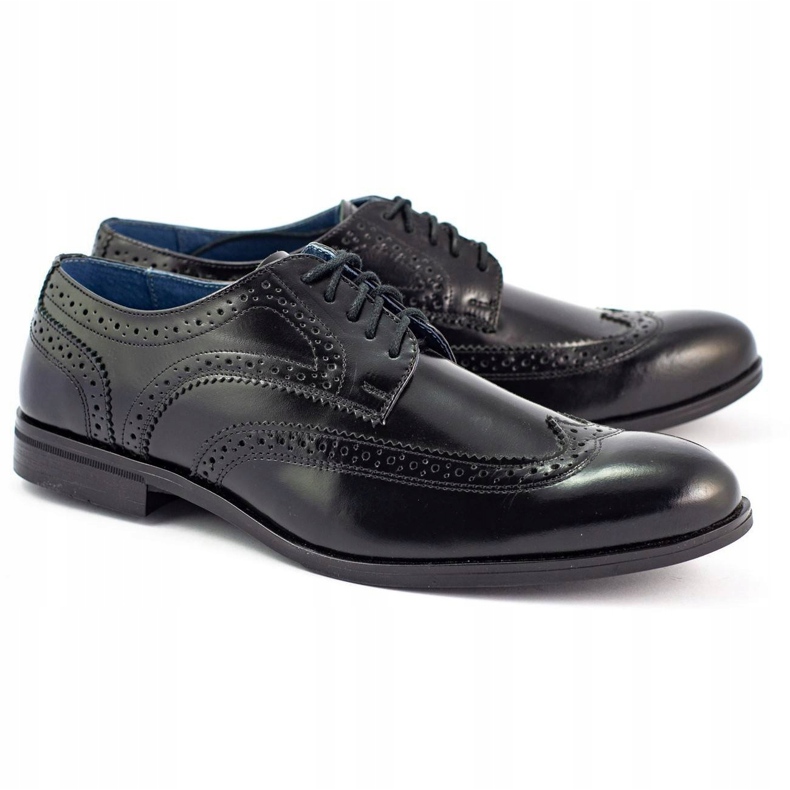 Olivier Zapatos formales Brogues negros 2