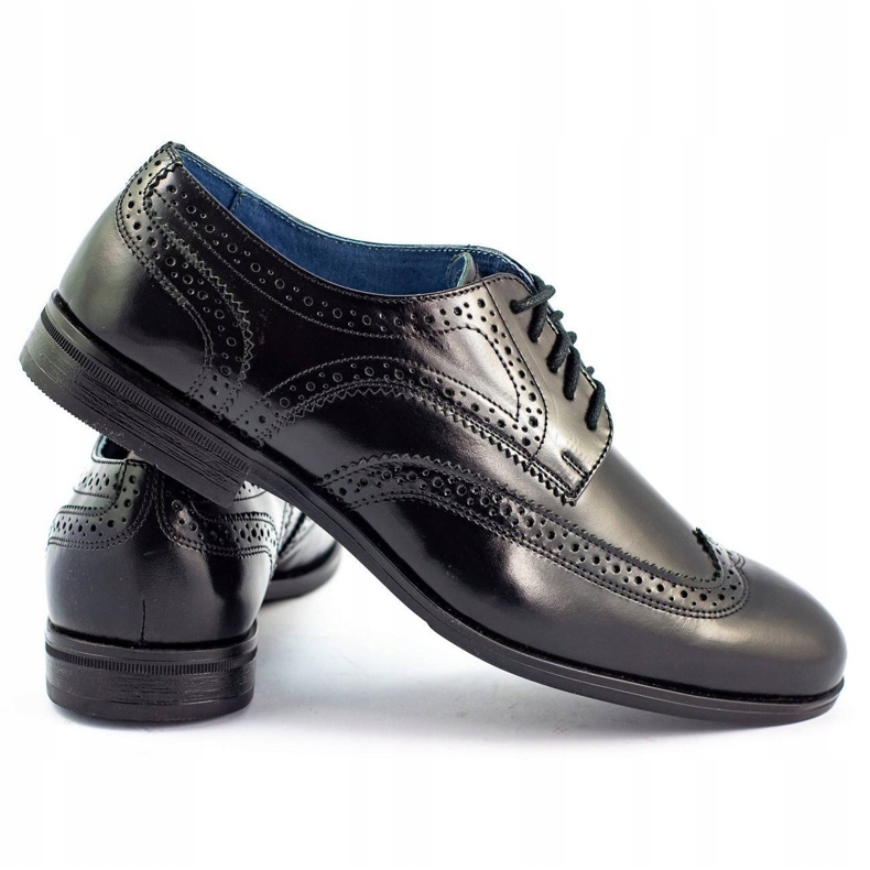 Olivier Zapatos formales Brogues negros 3
