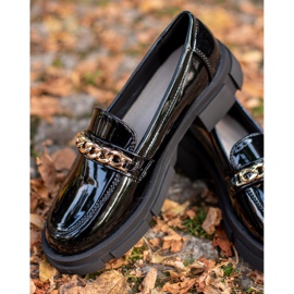 Goodin Mocasines negros de moda 6