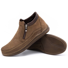 Polbut Botas de invierno de hombre marrón K30F 3