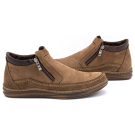 Polbut Botas de invierno de hombre marrón K30F 5