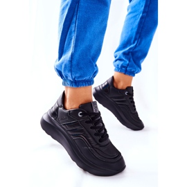 Zapatos deportivos de mujer Memory Foam Big Star II274332 Negro 4