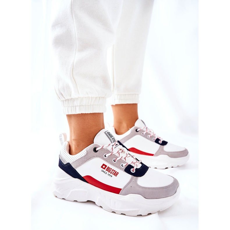 Zapatos Deportivos Zapatillas Big Star II274283 Blanco 2