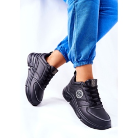 Zapatos deportivos en la plataforma negra Big Star II274313 negro 4