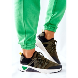 Zapatos Deportivos Memory Foam Big Star II274308 Khaki negro caqui 5