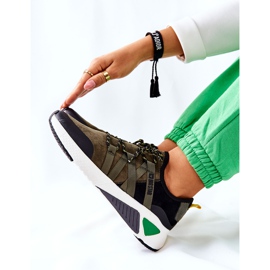 Zapatos Deportivos Memory Foam Big Star II274308 Khaki negro caqui 3