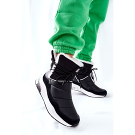 Botas de nieve anudadas Big Star II274279 Black negro 7