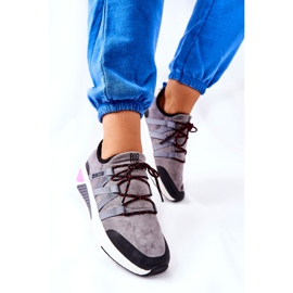 Zapatos Deportivos Memory Foam Big Star II274306 Gris 4
