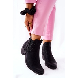 Botas Negras De Tacón Alto Sergio Leone BT620 negro 5