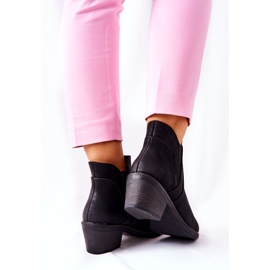 Botas Negras De Tacón Alto Sergio Leone BT620 negro 1
