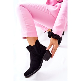 Botas Negras De Tacón Alto Sergio Leone BT620 negro 4