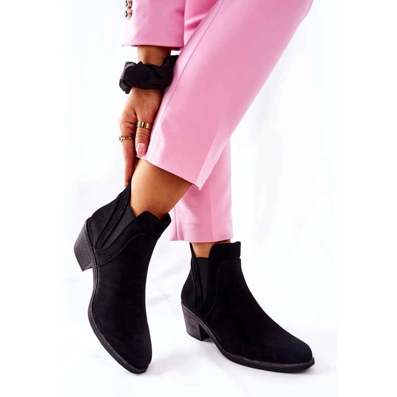 Botas Negras De Tacón Alto Sergio Leone BT620 negro 2 Botas Negras De Tacón Alto Sergio Leone BT620 negro 2