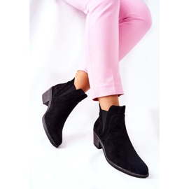 Botas Negras De Tacón Alto Sergio Leone BT620 negro 3