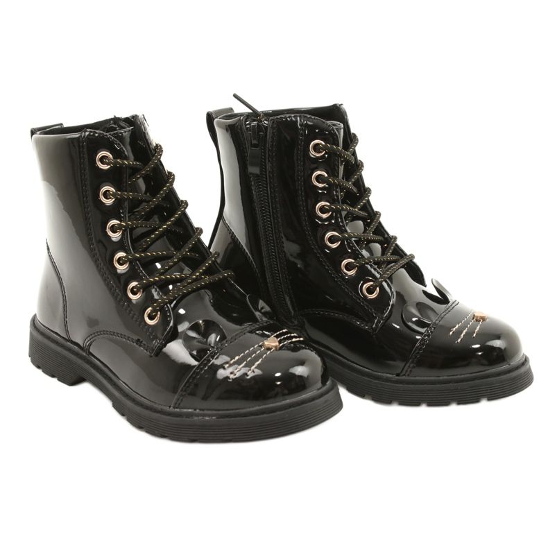 Botas Miss Charol 21DZ23-4309 negro 5