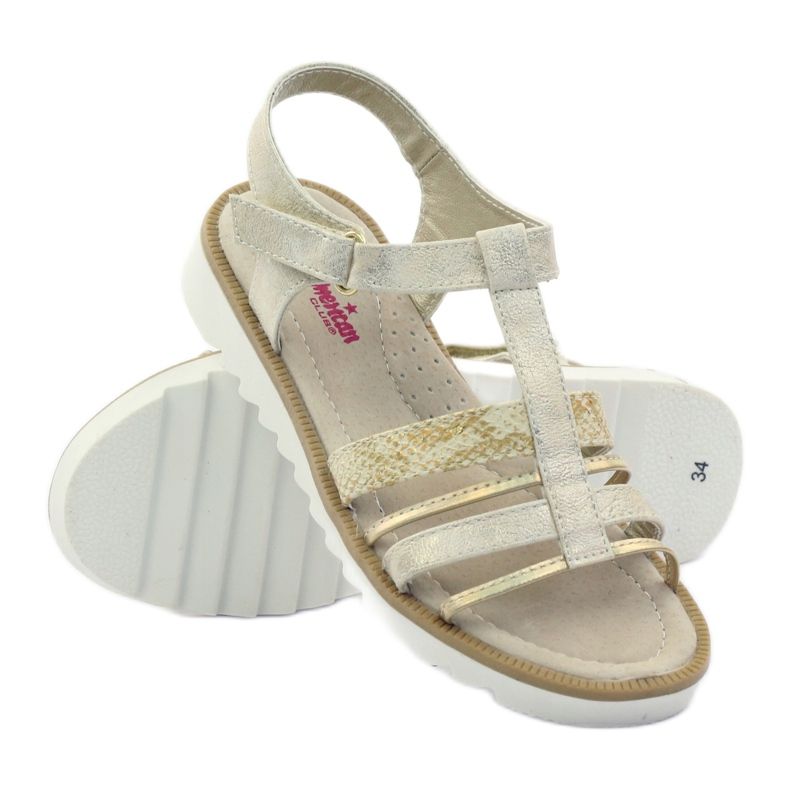 American Club Sandalias gladiadoras americanas 16903 rosado 3