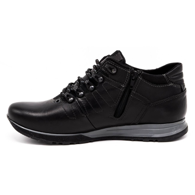 Olivier Zapatos hombre botines piel 920MP negro 1