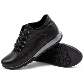 Olivier Zapatos hombre botines piel 920MP negro 4