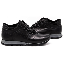 Olivier Zapatos hombre botines piel 920MP negro 6