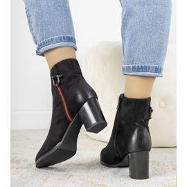 Botas negras con abrasiones de Montano negro 2