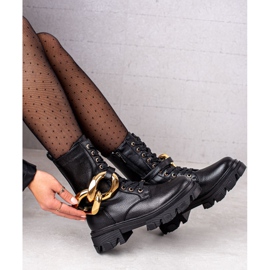 S. BARSKI Botas Workery Z Ozdobie S.BARSKI negro 2
