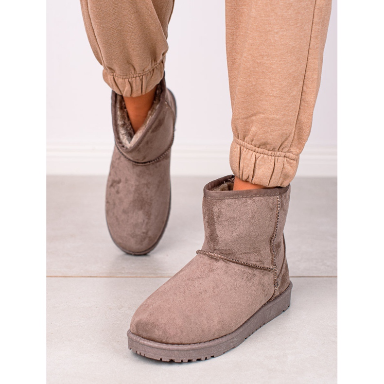 TRENDI Mukluki clásico marrón 1