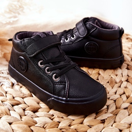 Zapatillas altas para niños Big Star EE374001 Negro 4