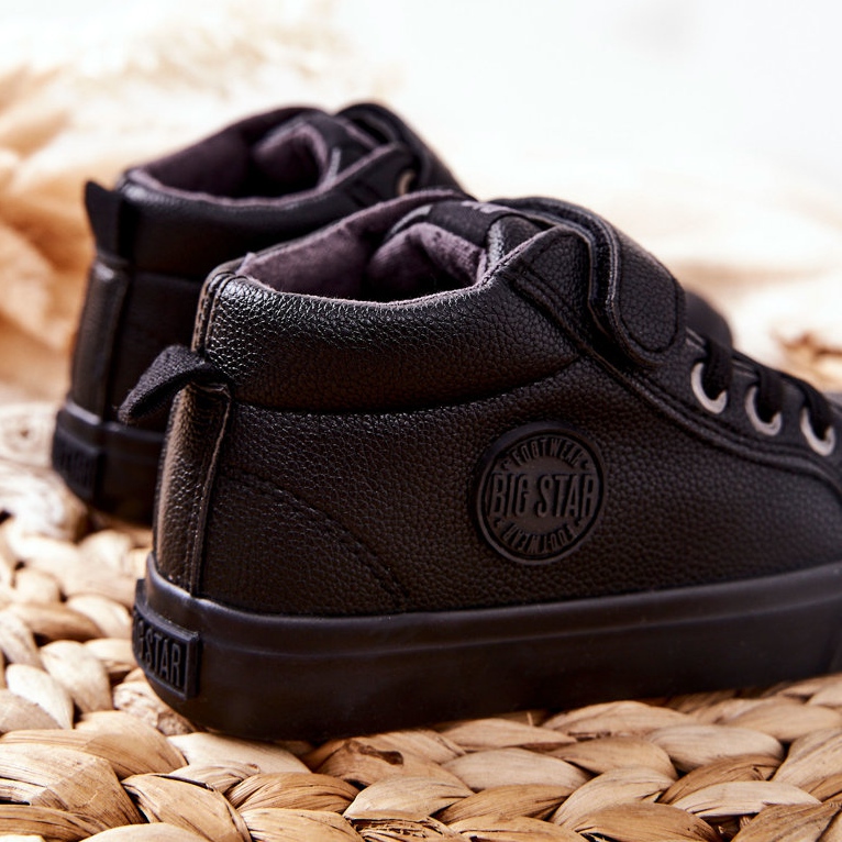 Zapatillas altas para niños Big Star EE374001 Negro 1