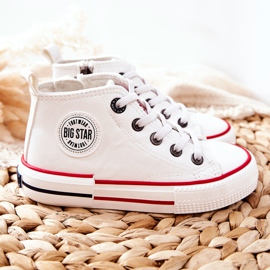 Zapatillas altas para niños Big Star II374004 Blanco ['blanco'] 7