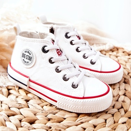 Zapatillas altas para niños Big Star II374004 Blanco ['blanco'] 11