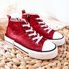 Zapatillas altas para niños Big Star II374005 Rojo 7