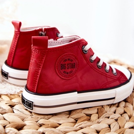 Zapatillas altas para niños Big Star II374005 Rojo 3