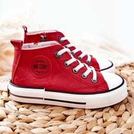 Zapatillas altas para niños Big Star II374005 Rojo 4