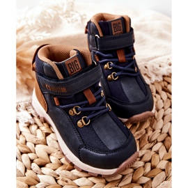 Zapatos Trekking Niños Big Star II374098 Azul Marino 4
