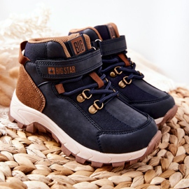 Zapatos Trekking Niños Big Star II374098 Azul Marino 7