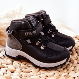 Zapatos Trekking Niños Negras Big Star II374100 negro 6
