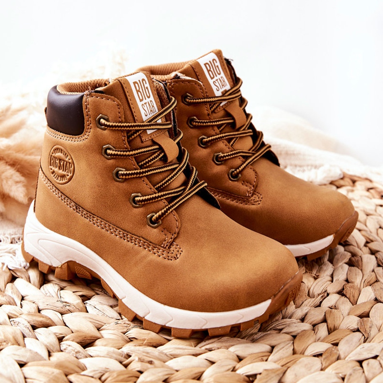 Zapatos de Trekking para Niños Big Star II374101 Camel marrón 1