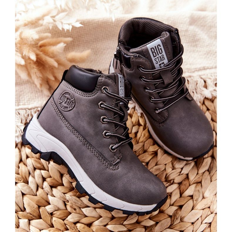 Zapatos Trekking Niños Big Star II374102 Gris 2