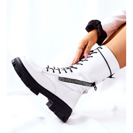 Botas Glany Sergio Leone TR747 Blanco 2