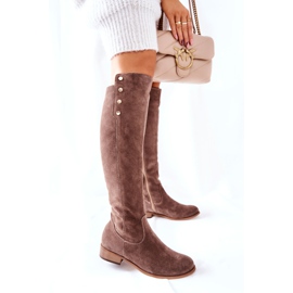 Lewski Shoes Botas de Piel Ante Lewski 2840 Marrón 1