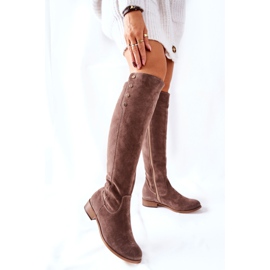 Lewski Shoes Botas de Piel Ante Lewski 2840 Marrón 5