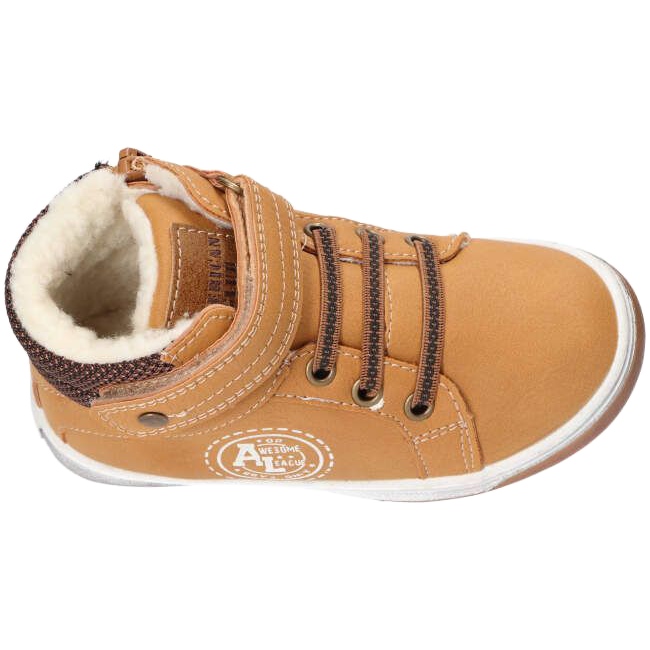 American Club XD21 / 21 Camel Warm Calzado deportivo con pelo amarillo 2
