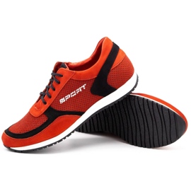 Polbut Calzado deportivo de hombre C47P rojo con negro 3