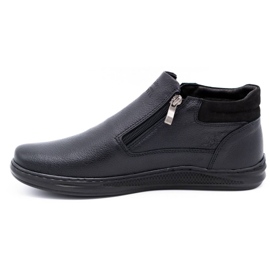 Polbut Botas de invierno de hombre negro K29F 1
