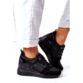 Deportivas Cuña Vinceza 10606 Negro 3