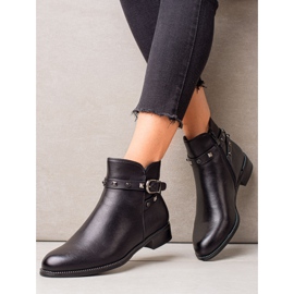 Goodin Botines negros con pedrería 3
