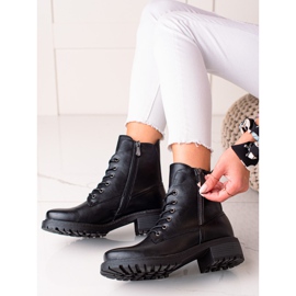 W. Potocki Botines Potocki con cordones clásicos negro 1 W. Potocki Botines Potocki con cordones clásicos negro 1