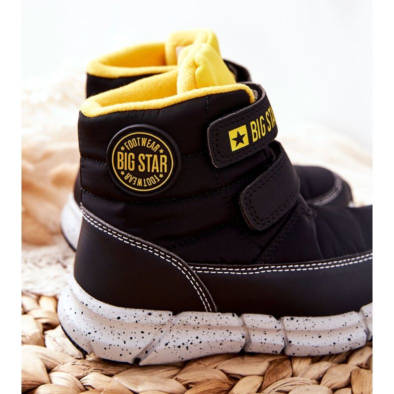 Botas de nieve para niños Memory Foam Big Star II374070 Negro 2